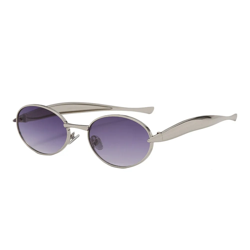 

Fashion UV400 Protection Women Sunglasses Casual Retro Black Shades Metal Shades Eyewear Outdoor Street