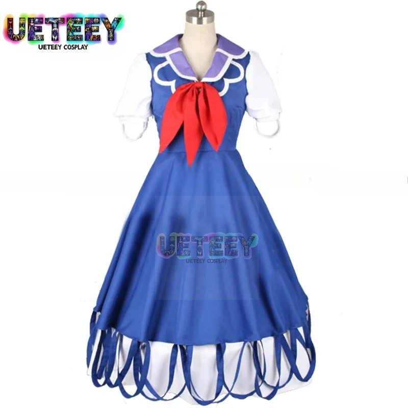 UETEEY Touhou Project Toho Project Shrine Maiden Imperishable Night Kamishirasawa Keine Uniform COS Cosplay Costume