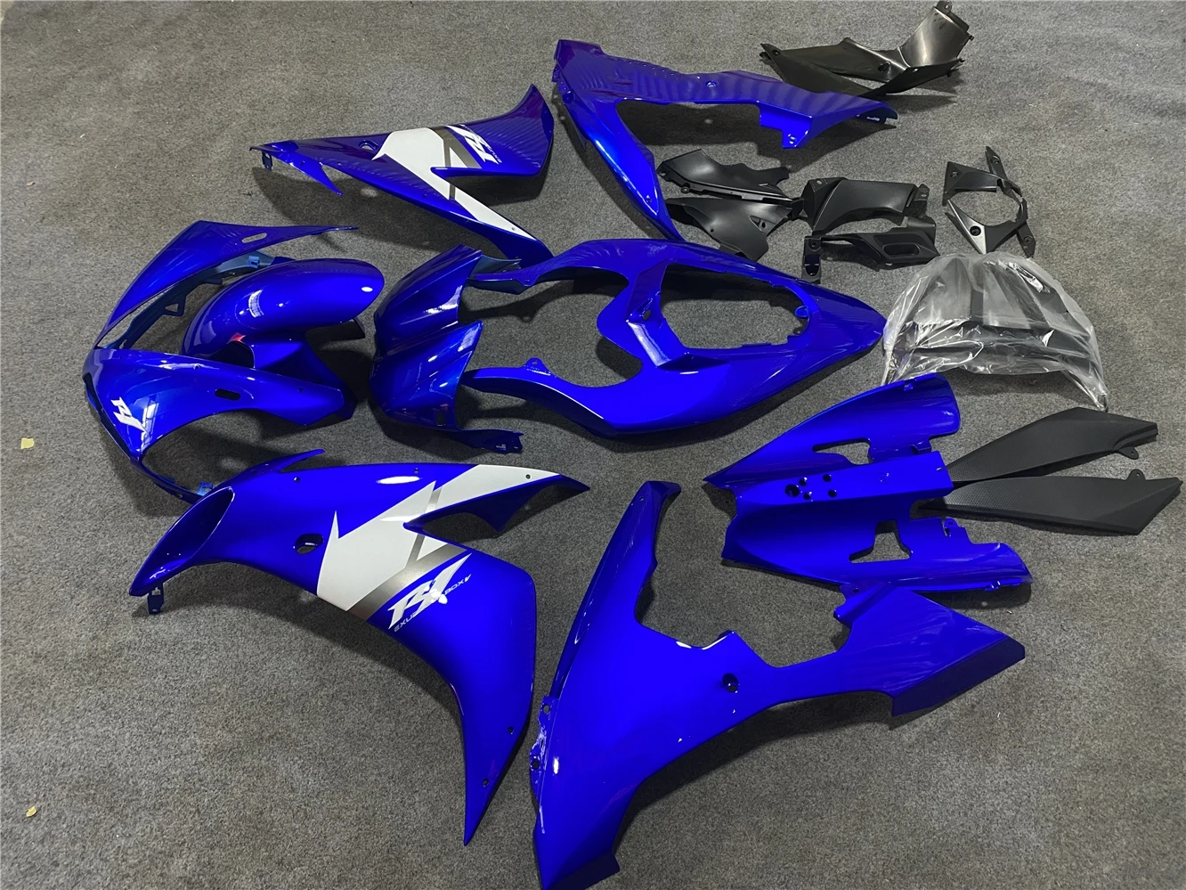 Motorcycle Fairing kit fits Yamaha YZF-R1 2004 2005 2006 YZF1000 04 05 06 Fairing Blue white motorcycle housing