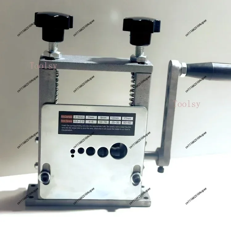 Electric Wire Stripper Machine 5 Channel Automatic Wire Stripping Machine Power Tool for Leftover Cable Recycling 3-17mm