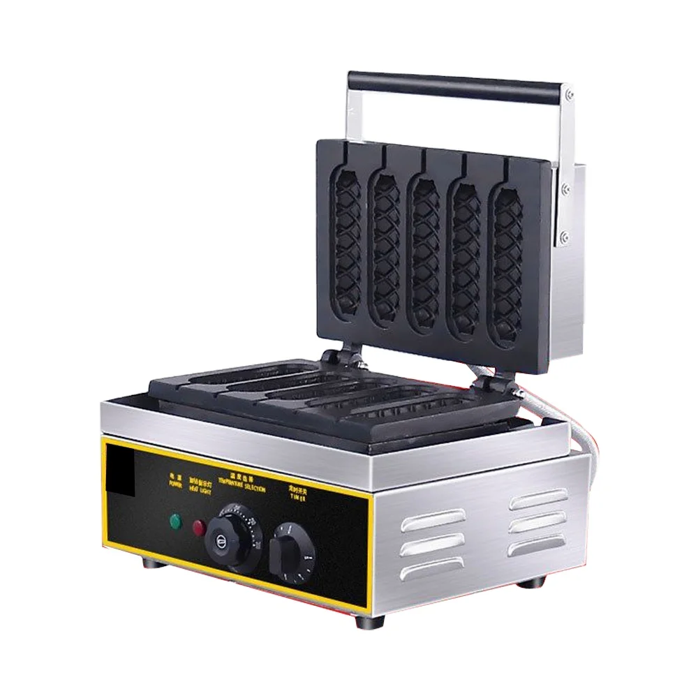 

Factory Price Sandwich Hot Dog Waffle Machine Commercial Electric Hot Dog Waffle Makers 2023 Hot Selling