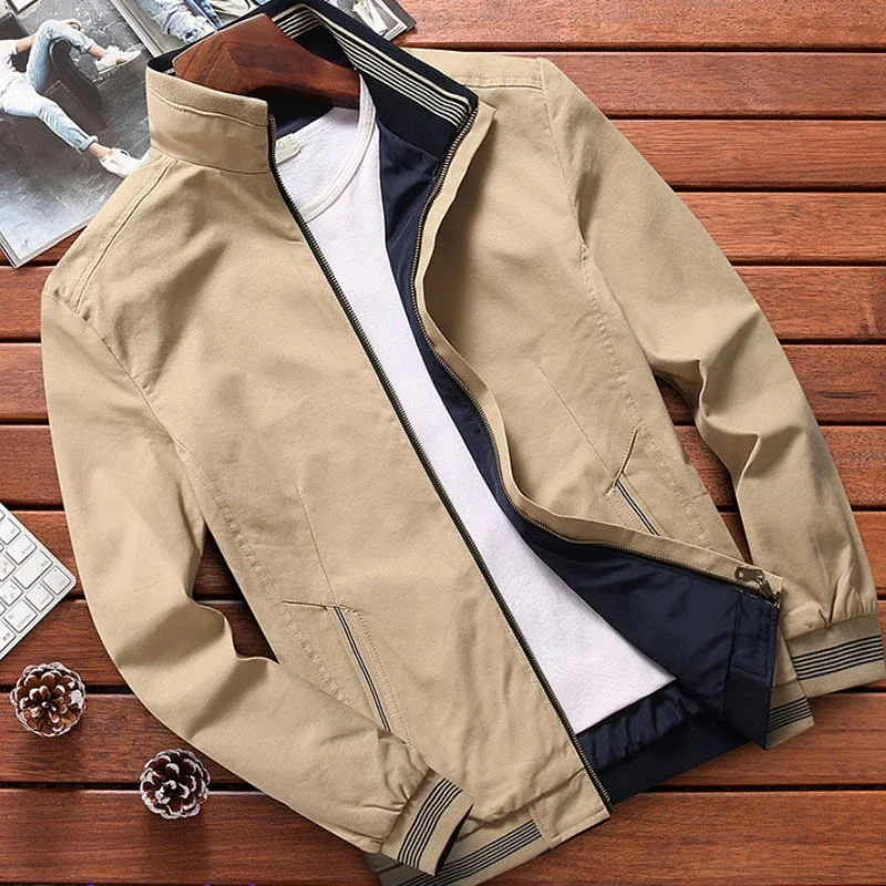 

Хлопковое осеннее повседневное пальто, мужская куртка, осенне-зимняя двусторонняя джинсовая куртка для папы среднего возраста, теплая грязная куртка для отца