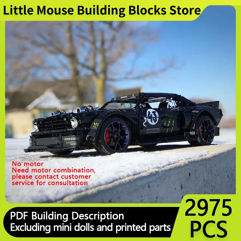 

Модель Speed Champion MOC, строительные кирпичи, американский мускулистый автомобиль, модульная технология, подарки, детский костюм, игрушки, праздник, сборка