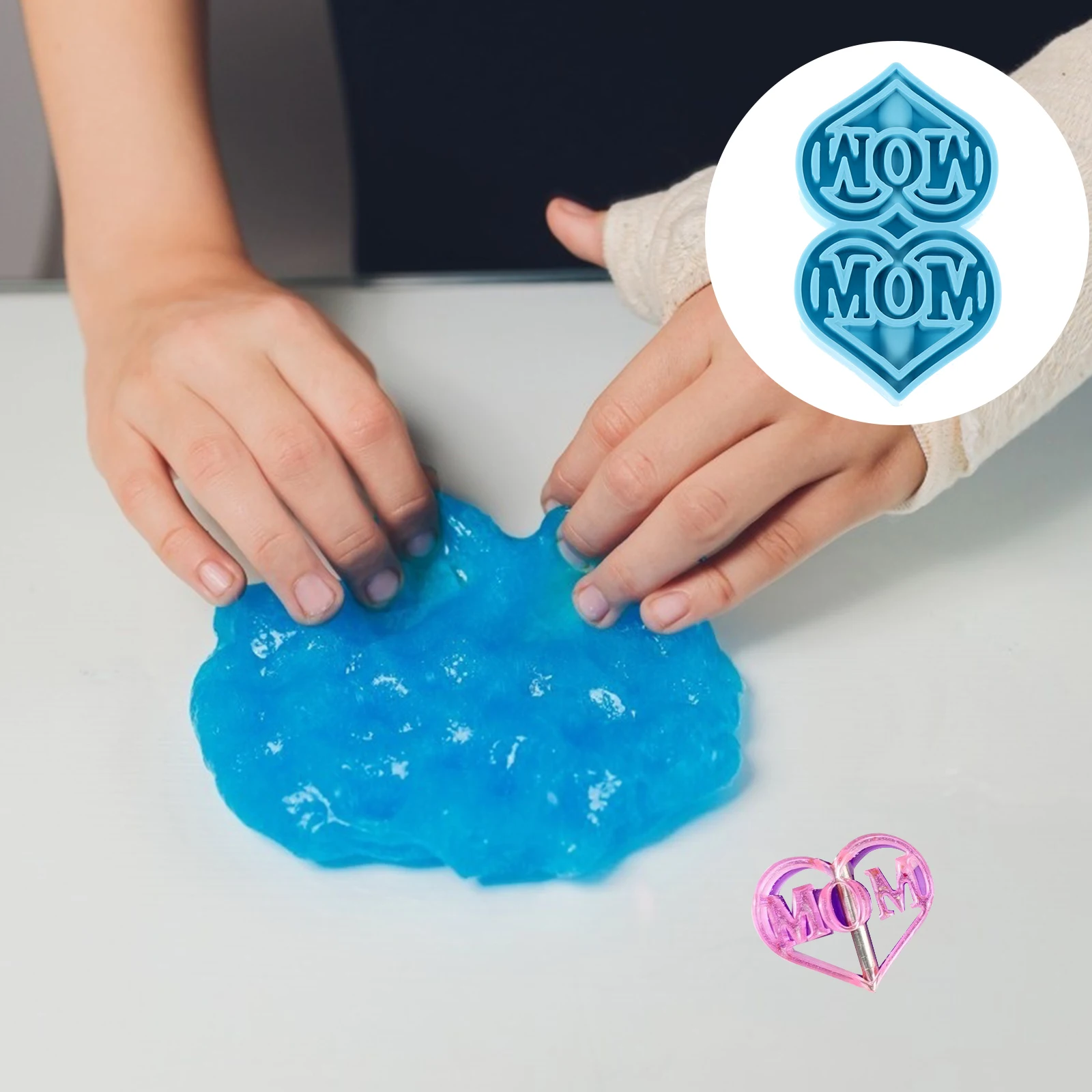 2 Stücke Stroh Dekoration Form Einzigartige Topper Schnalle Silica Gel Flexible Antihaft DIY Handwerk Epoxidharz Skulptur Herstellung