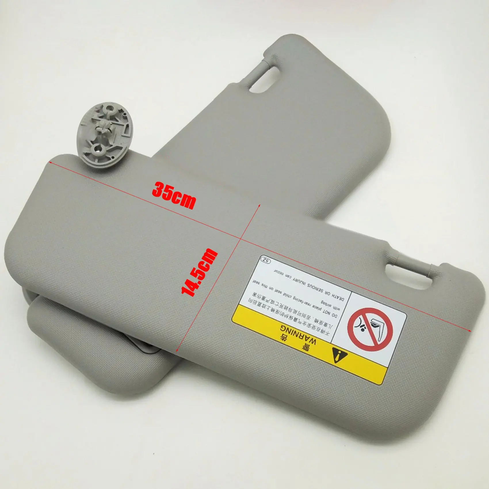 

Unique Car Sun Visor Makeup Mirror For Toyota Corolla Levin 2014-2019 Windscreen Sun Visor Auto Accessories Gray