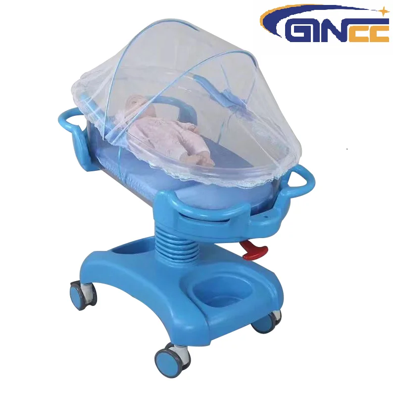 Stainless Steel Pediatric Bed Safety Children Nursing Bed for Hospital Pediatric Department