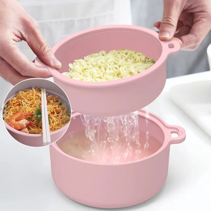 

2025 Silicone Microwave Steamer with Removable Filter Food Grade Healthy Hypoglycemic Steamer for Vegetables