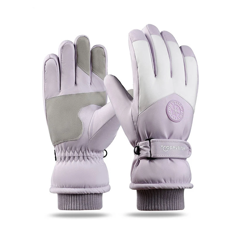 Guantes de esquí Invierno Touchscreen Cálido Hombres Mujeres Bicicleta Gimnasio Conducción Motocicleta Impermeable Térmico Antideslizante Guantes de Ciclismo 한