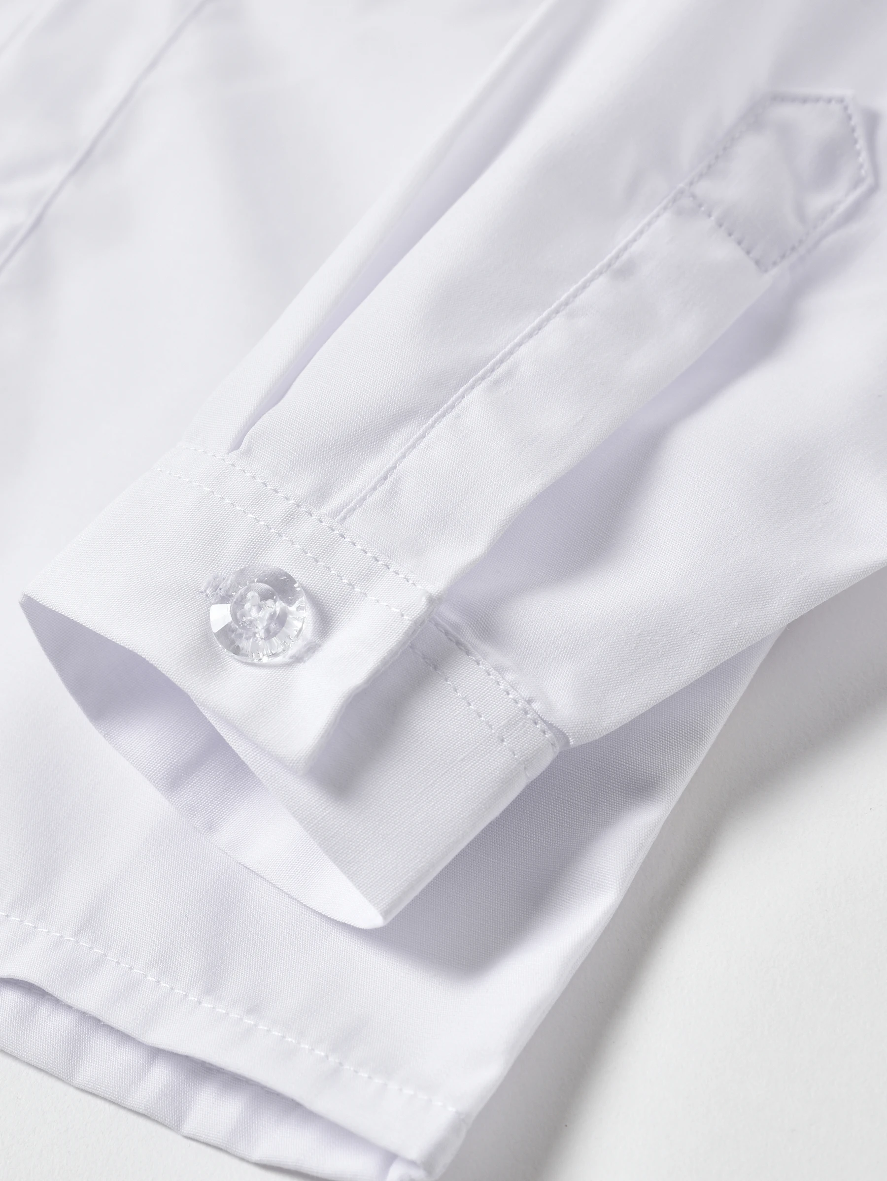 Camicia da ragazzo per la stagione del ritorno a scuola, casual, per feste universitarie, matrimonio, per bambini, camicia a maniche lunghe con cavallo, taglia 2-16 anni, comoda e leggera