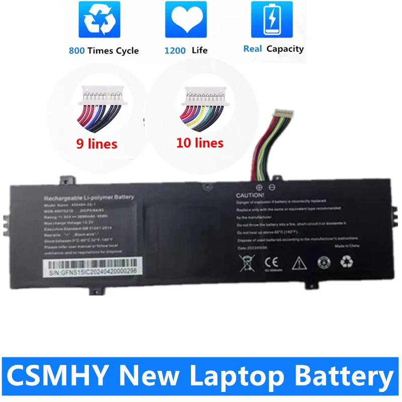 Imagem -01 - Bateria de Csmhy para Medion Akoya 4564843s1 E14304 Md63780 E15303 Md62063 Md62023 Md62113 Md62129 Md62130 Md62137 Md62284 Novo bateria de csmhy para medion akoya 4564843s1 e14304 md63780 e15303 md62063 md62023 md62113 md62129 md62130 md62137 md62284 novo 01