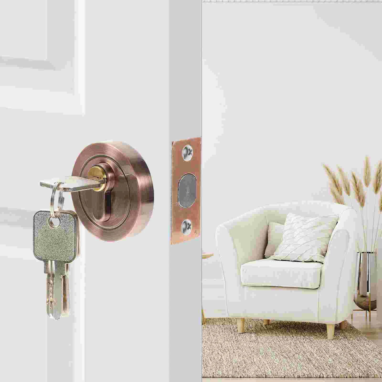 Door Lock Locks with Deadbolt for Doors Single Cylinder Deadbolts Knobs Exterior Entry