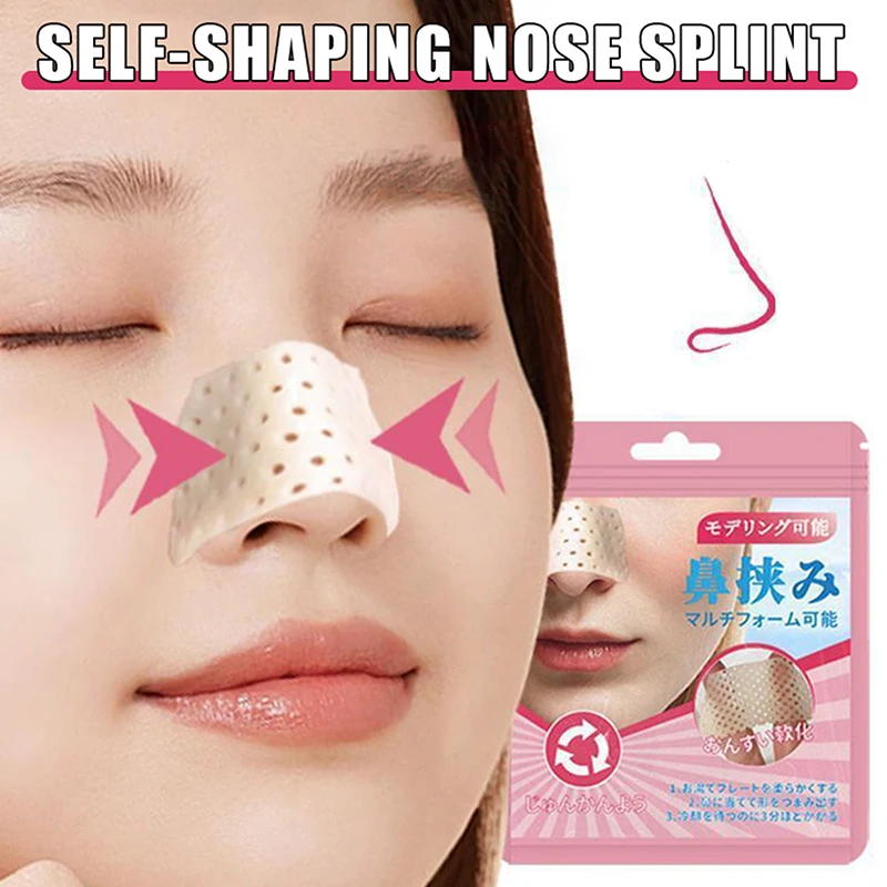 Self-shaping Nose Splint Low Temperature Thermoplastic Surgery Shaping Rhinoplasty Correction Fixed Change Height Increase Tool