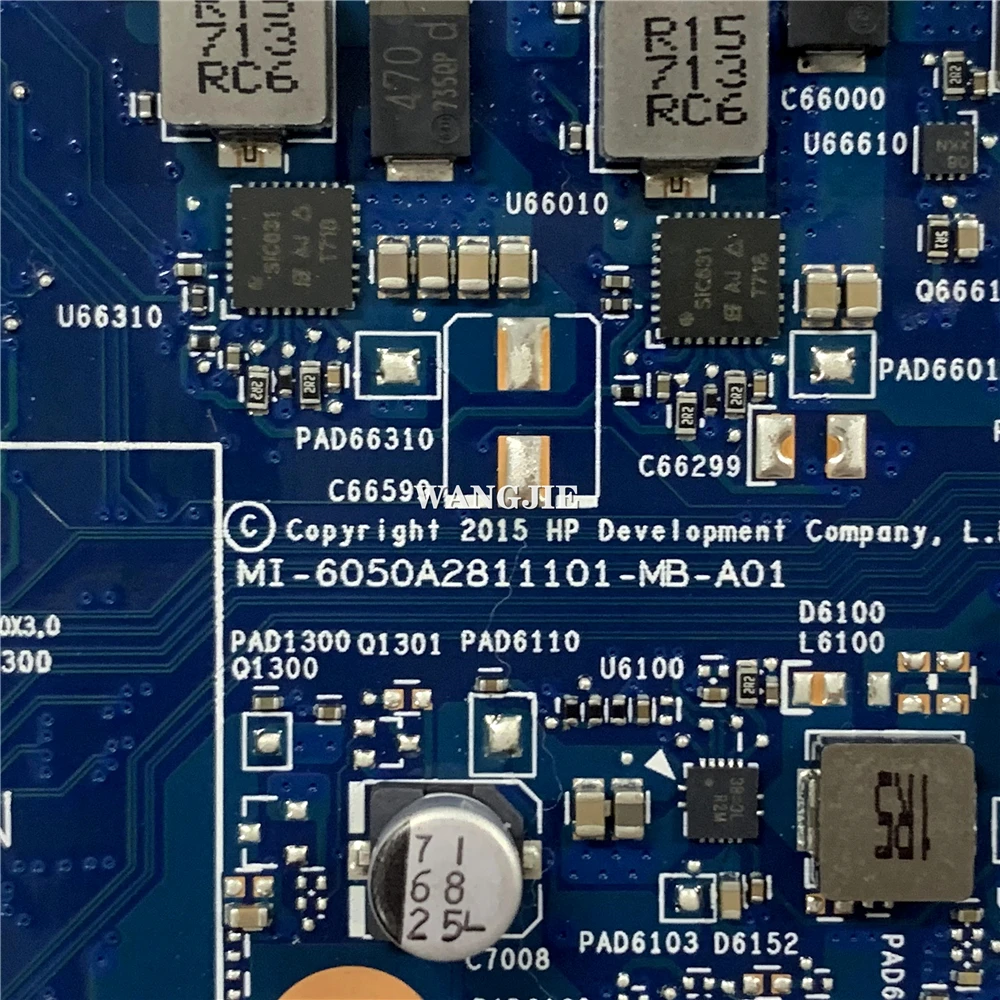 845206-001 845206-601 ل HP 340 348 G3 الكمبيوتر المحمول اللوحة الأم 6050A2811101 UMA W i7-6500U وحدة المعالجة المركزية 100% تم اختبارها بالكامل
