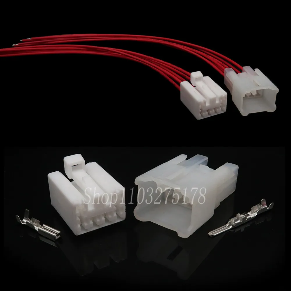 1 Set 6 Pin MG620153 MG610152 7122-1360 7123-1360 Audio Modified Socket Automotive Wire Connector For Toyota