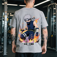 2025 Summer Pure Cotton Round-neck Short-sleeved T-shirts for Men and Women From The Famous Anime \