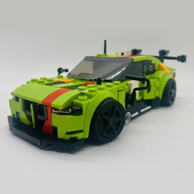 302 PCS Sports car M3 gt3 MOC Customize Modular Building Block Creative Design Model Brick Popular Kids DIY Assembly Toy Gift