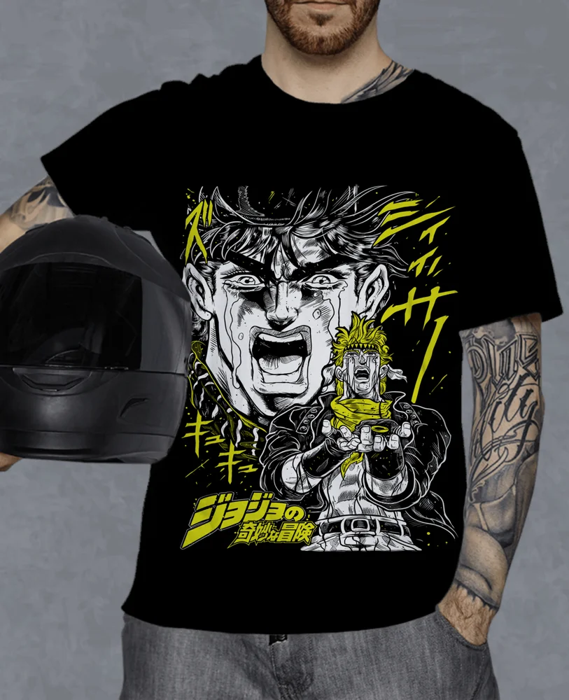 JoJo's Bizarre T-Shirt Adventure JoJo Anime Manga Jolyne Jotaro Unisex Tshirt