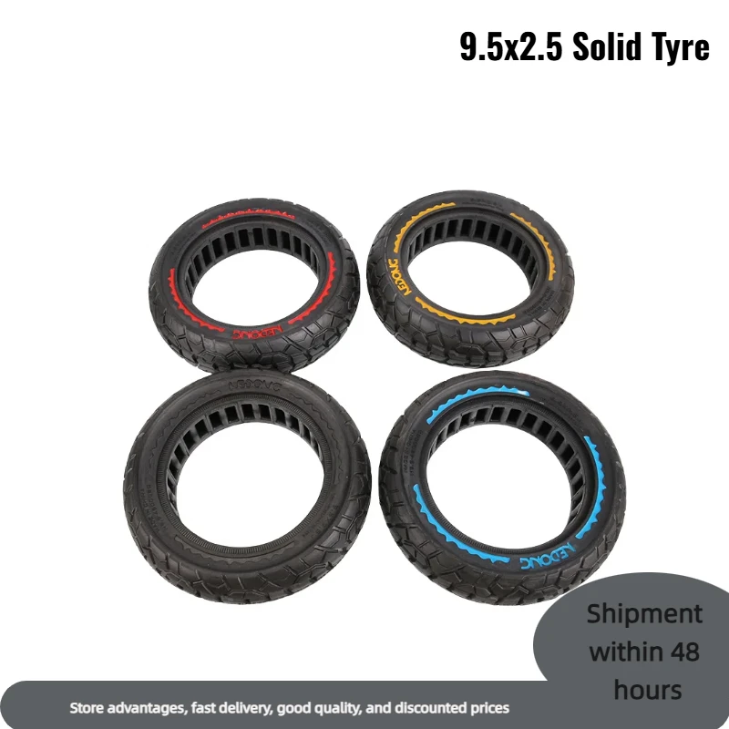 

9,5x2,5 твердая сотовая шина для электрического скутера, внедорожная шина, взрывозащищенная резиновая сплошная шина, сменная шина