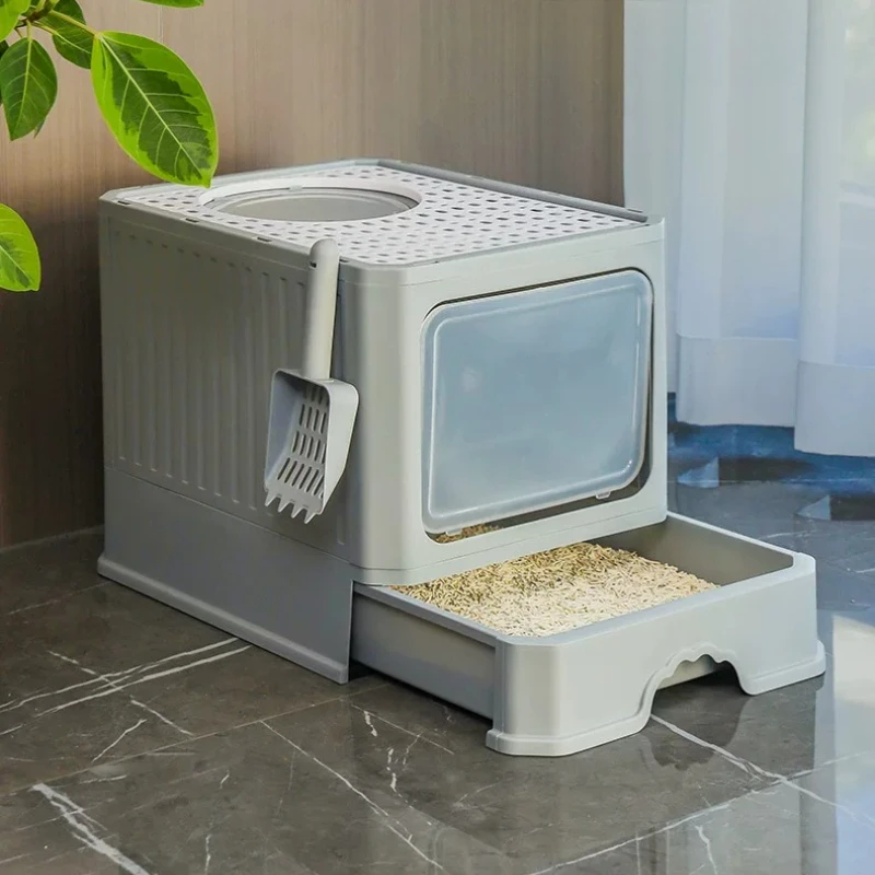 Closed Accessories Litter Box Defecation Castle For Cats Training Luxury Litter Box Extra Large Arenero Gatos Household Products