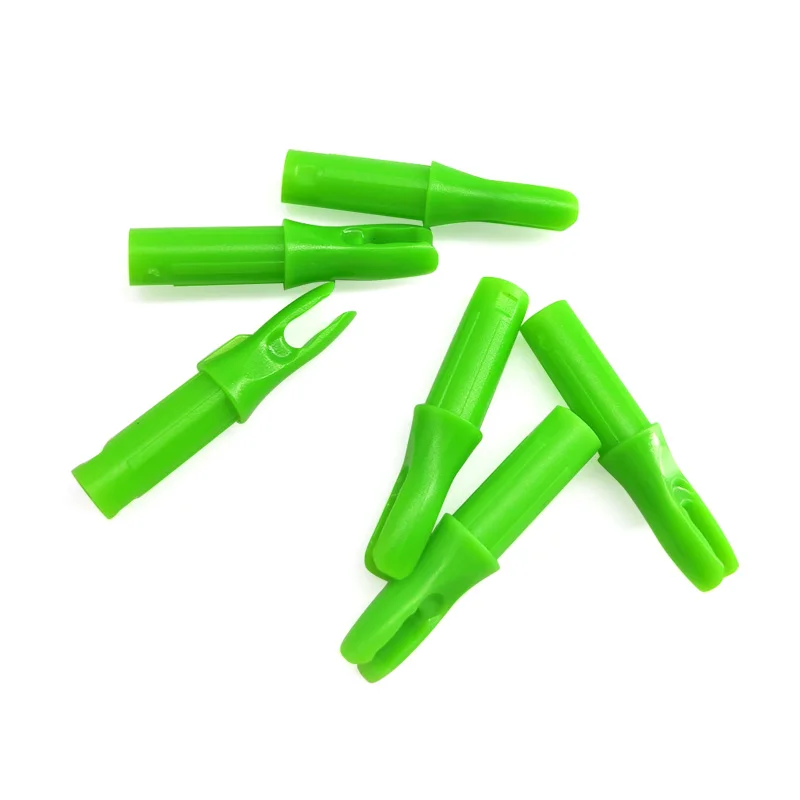 50 stücke Bogenschießen Pfeil Nocke für ID 6,2mm OD 7,6mm Carbon Fiberglas Pfeil Welle Pfeil Schwanz Jagd schießen Zubehör – Detail 8