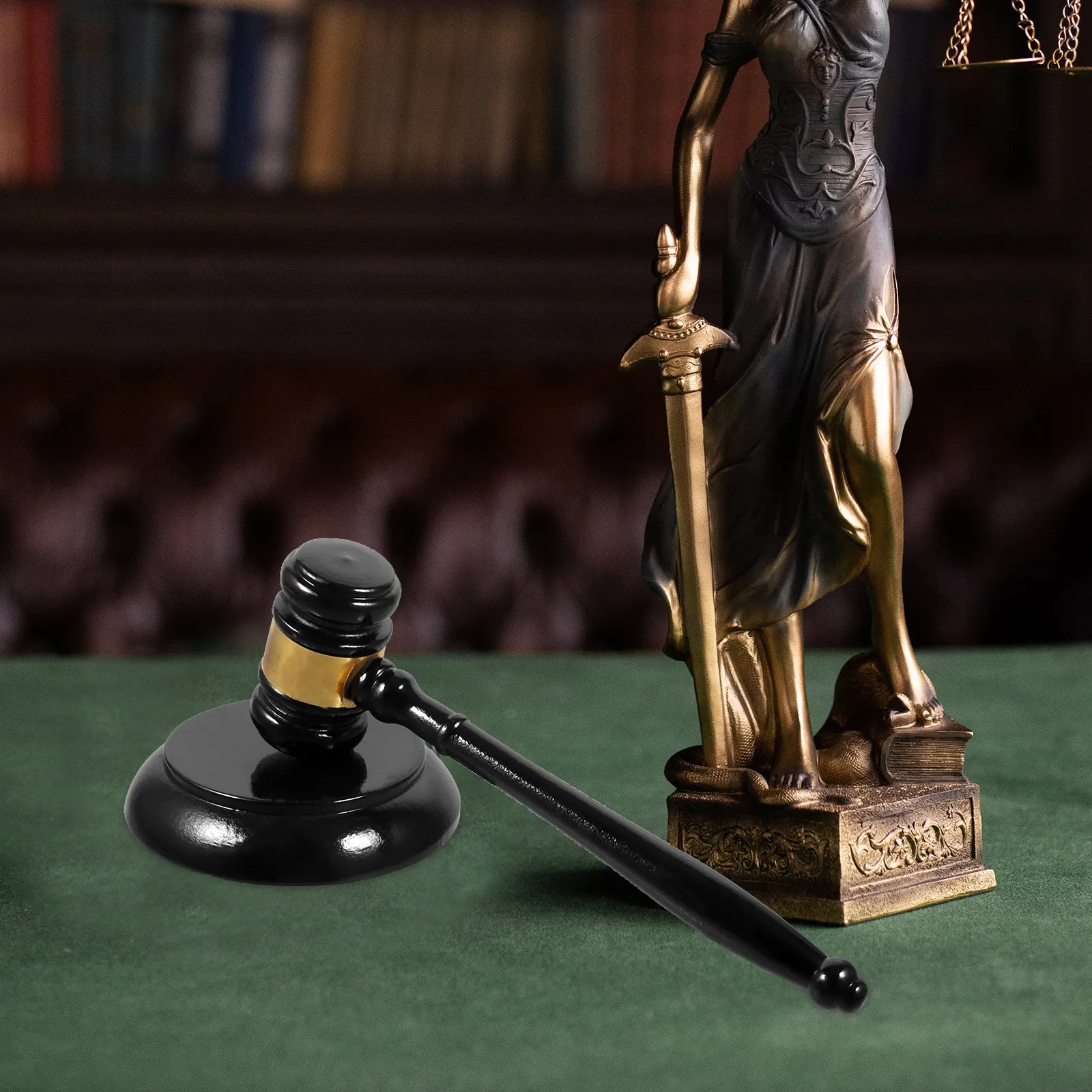 

1 set Wooden Judge Gavel Auction Hammer Court Sale Lawyer Meeting Decor Durable Smooth Clear Sound Engraved Practical Daily Use
