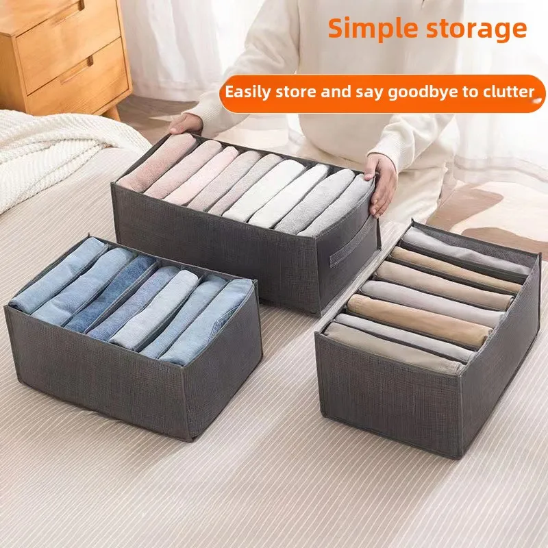 

1pc Underwear Organizer Storage Box Panties Socks Storage Boxes Wardrobe Clothes Organizer Drawers Separator Boxes Organizer Box