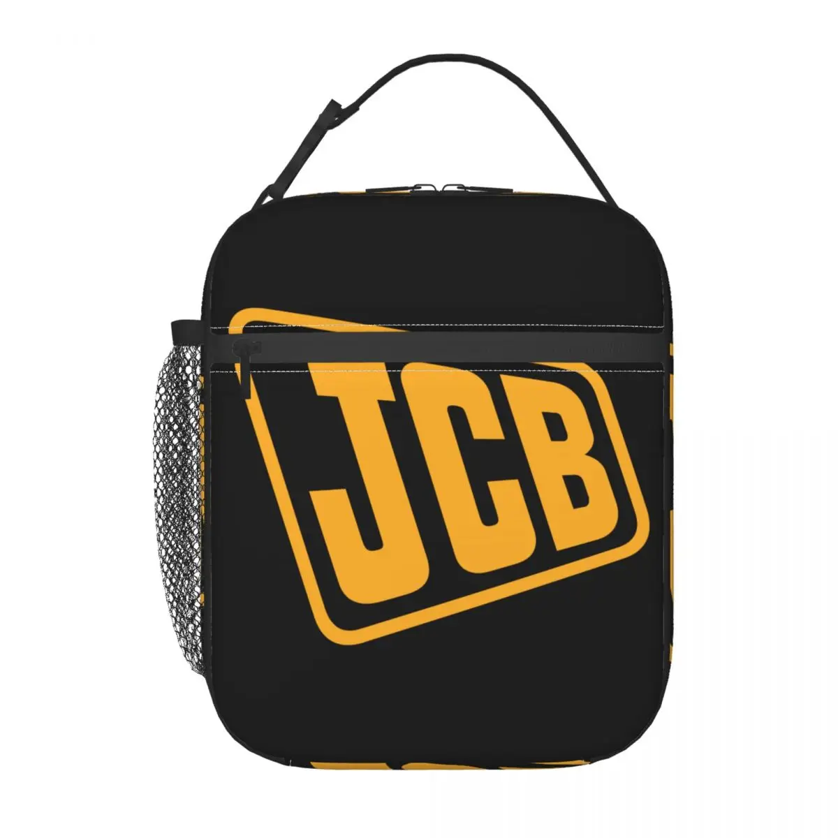 Custom JCB Lunch Bag Men Women Thermal Cooler Insulated Lunch Boxes for Adult Office