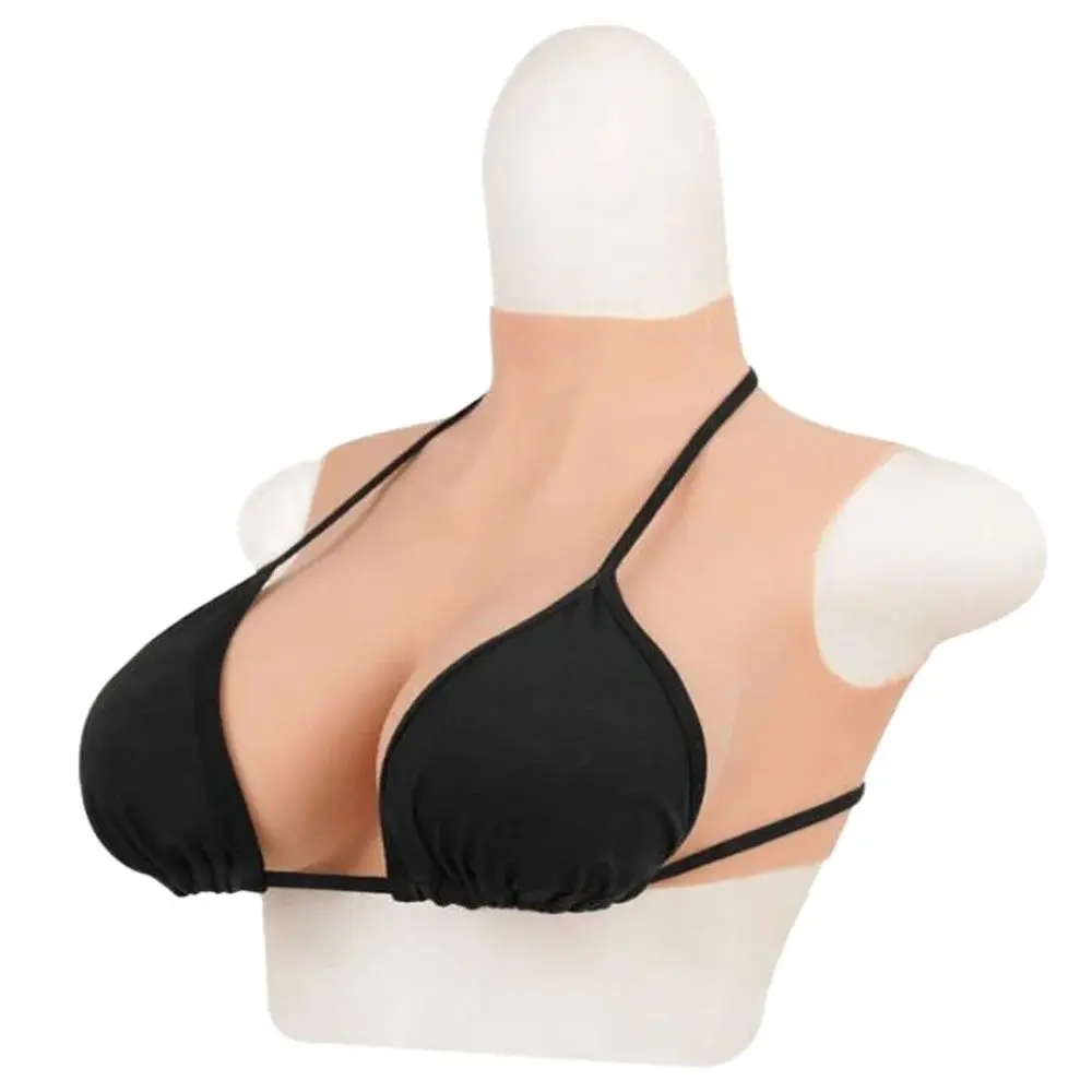 Simulated Female Mannequin for Live Broadcast, Silicone Artificial, Portable Cd Cross Dressing, Special Breast, E087