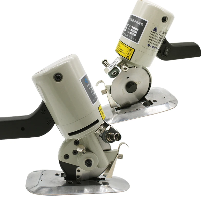 YJ-90B Circula Knife Electric Scissor Hand Push Round Knife Cutting Machine Cloth Cutting Tools Cloth Cutter Fabric Cutting Tool