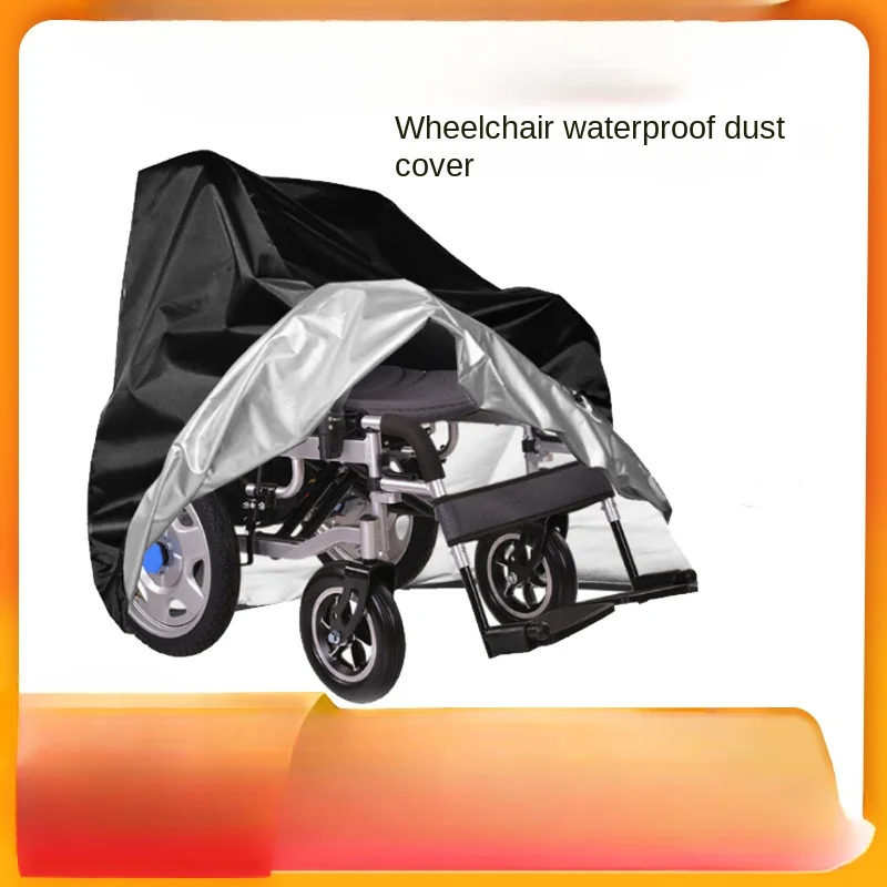 Electric wheelchair rain cover universal waterproof cover cloth sunscreen rain and dust cover sunshade shed clothes raincoat