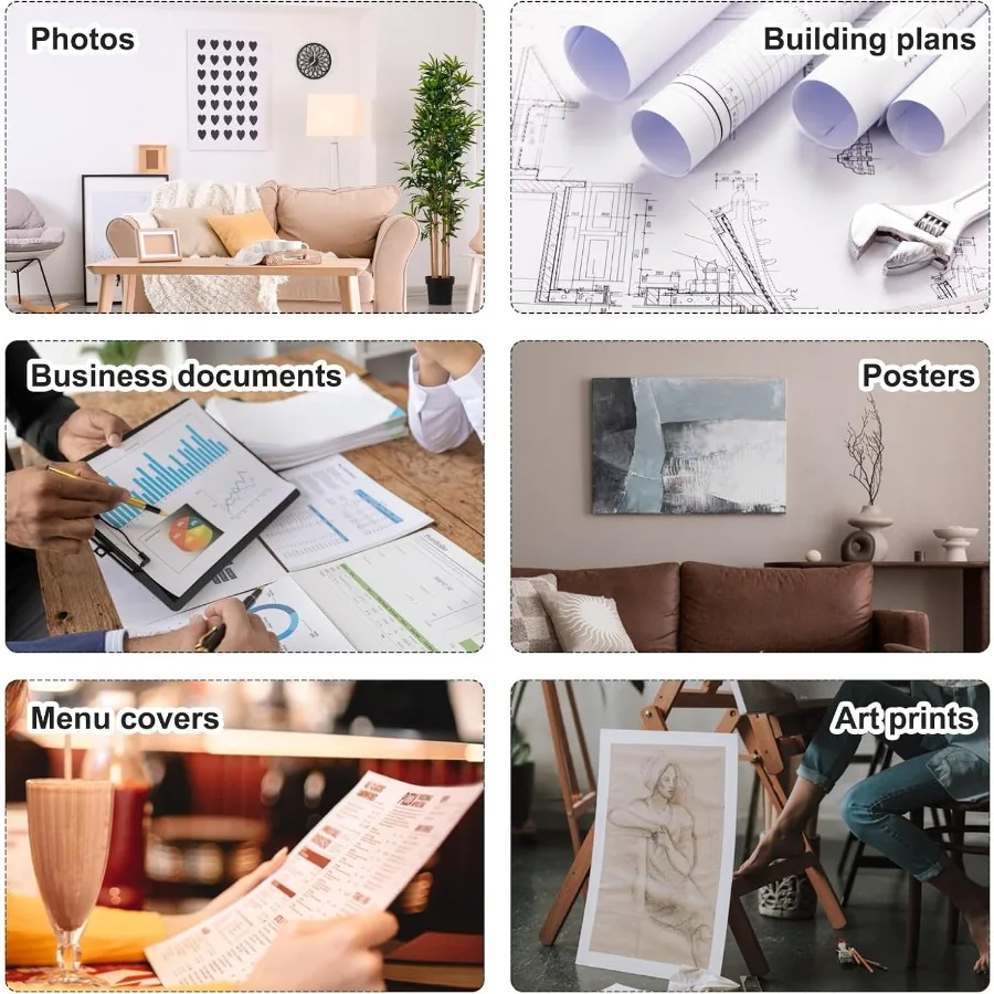 واقي الطباعة الصلبة مقاس 11 × 17 بوصة، واقي الورق الصلب المتين من مادة PVC لحماية المستندات البلاستيكية لمطبوعات الصور وشركة القائمة