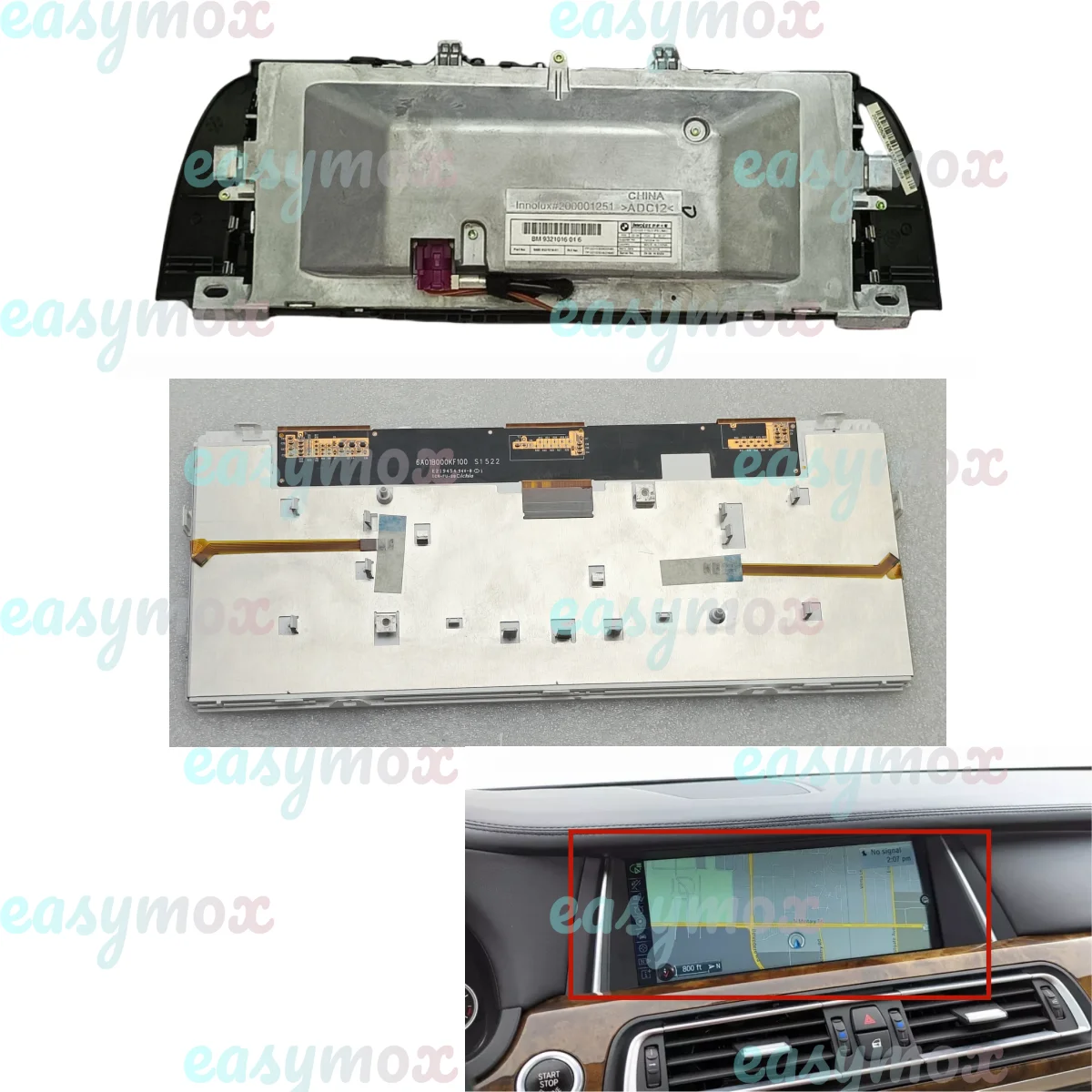 

BM 9321016016 10.25" LCD Display for BMW 7 Series F01 F02 NBT Navigation BM 9321016 01 6 Information Radio Screen