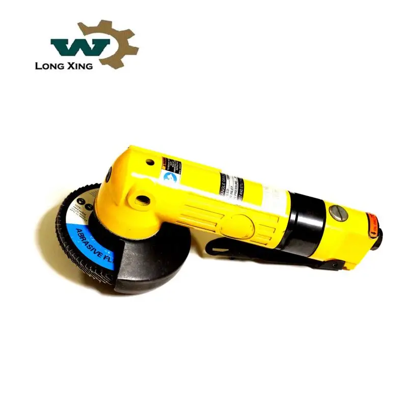 4 Inch Mini Angle Grinder Tool 100MM Sand Paper Grinding Filling Machines Pneumatic Power Source Paddle Switch Polishing Machine