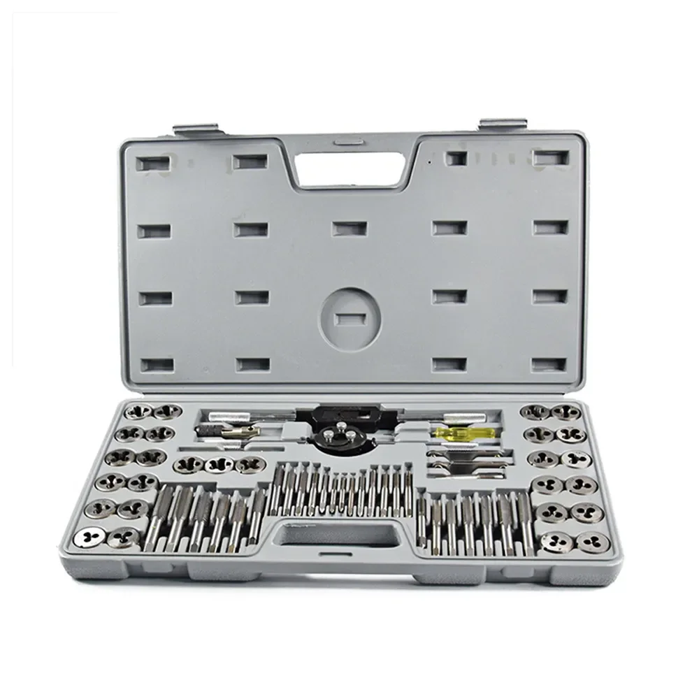 60pcs Screw Tap Set Hand  Wrench Die Plug  Drill Tools ping Metric  And   4.8