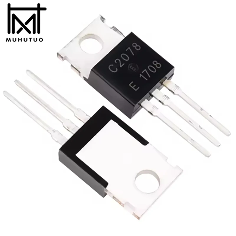 10PCS/LOT 2SC2078 E Upper Splitter High-Frequency Direct Insertion TO-220 Power Transistor