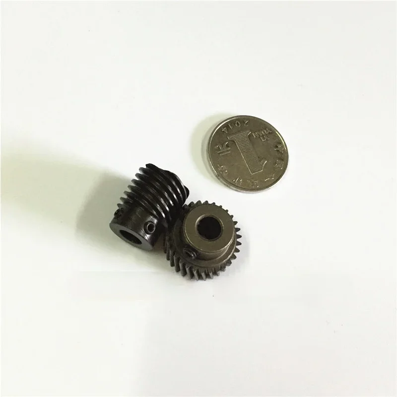 Disassembly of Metal Worm Gear Reducer 90 Degree Right Angle Transmission Gear Box Small Gear 1 to 5