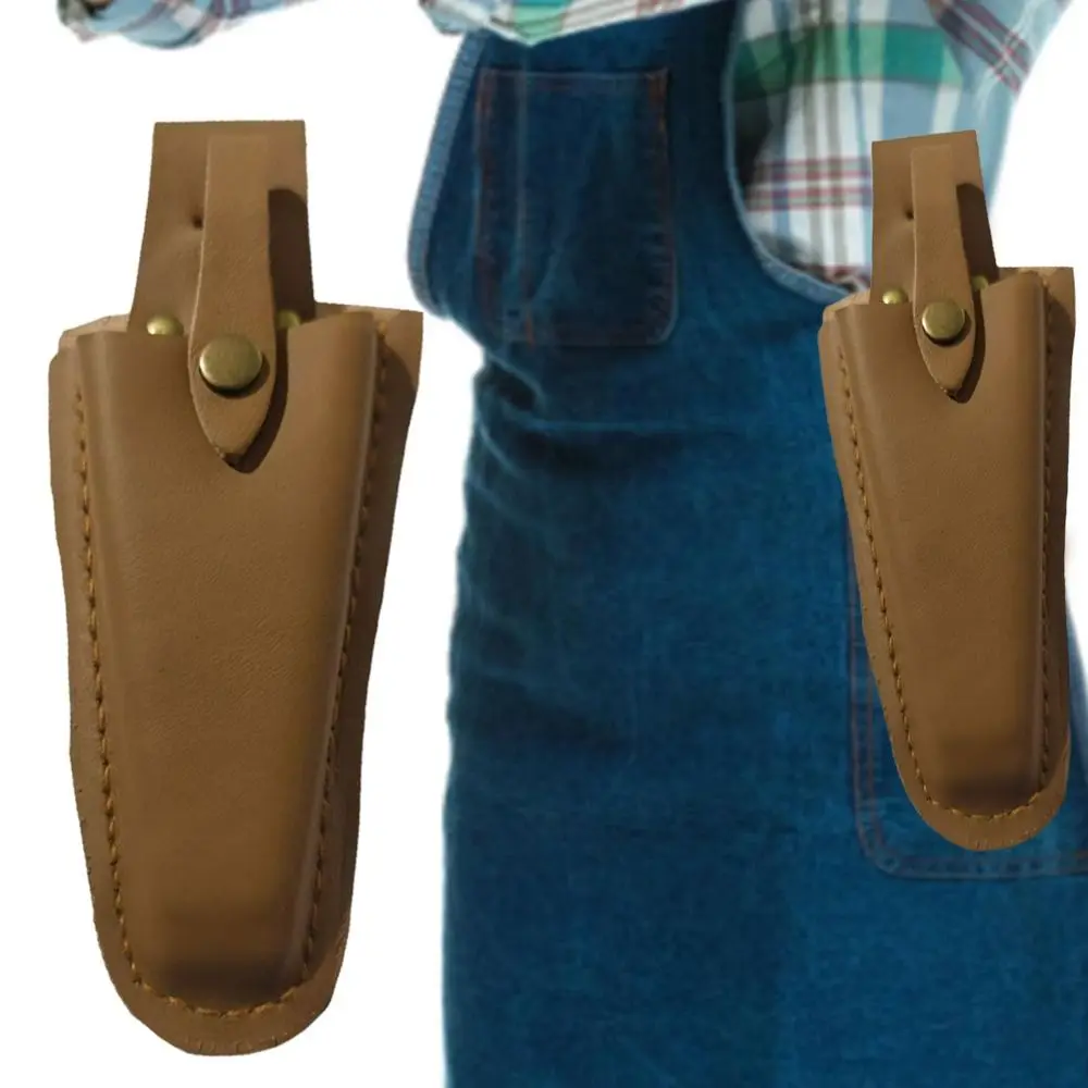 

Прочная кожаная сумка для инструментов для обрезки, портативные плоскогубцы с пряжкой, сумка для хранения, садовые инструменты для обрезки, товары для дома