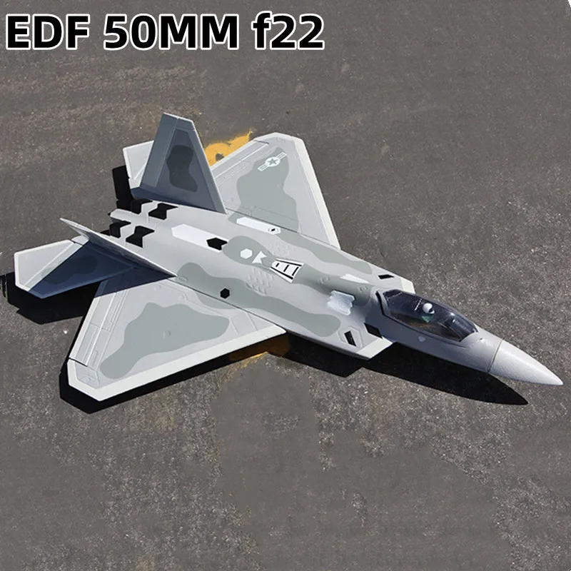 

F22 50mm EDF RC Jet PNP 6 A xis GYro 2.4GHz Remote High Speed Foam Airplane Warbird Model