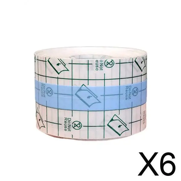 

Transparent Waterproof Bandage Roll Breathable Adhesive Dressing Tape Moistureproof Tattoo Aftercare Solution for Skin Shield