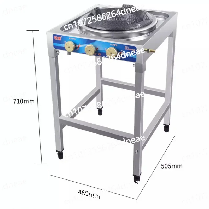 40Kw High Pressure Wok Burner Gas Stoves Outdoor Camping Cooking Gas Cooktops Commercial Stainless Steel Liquefied Gas Cooker