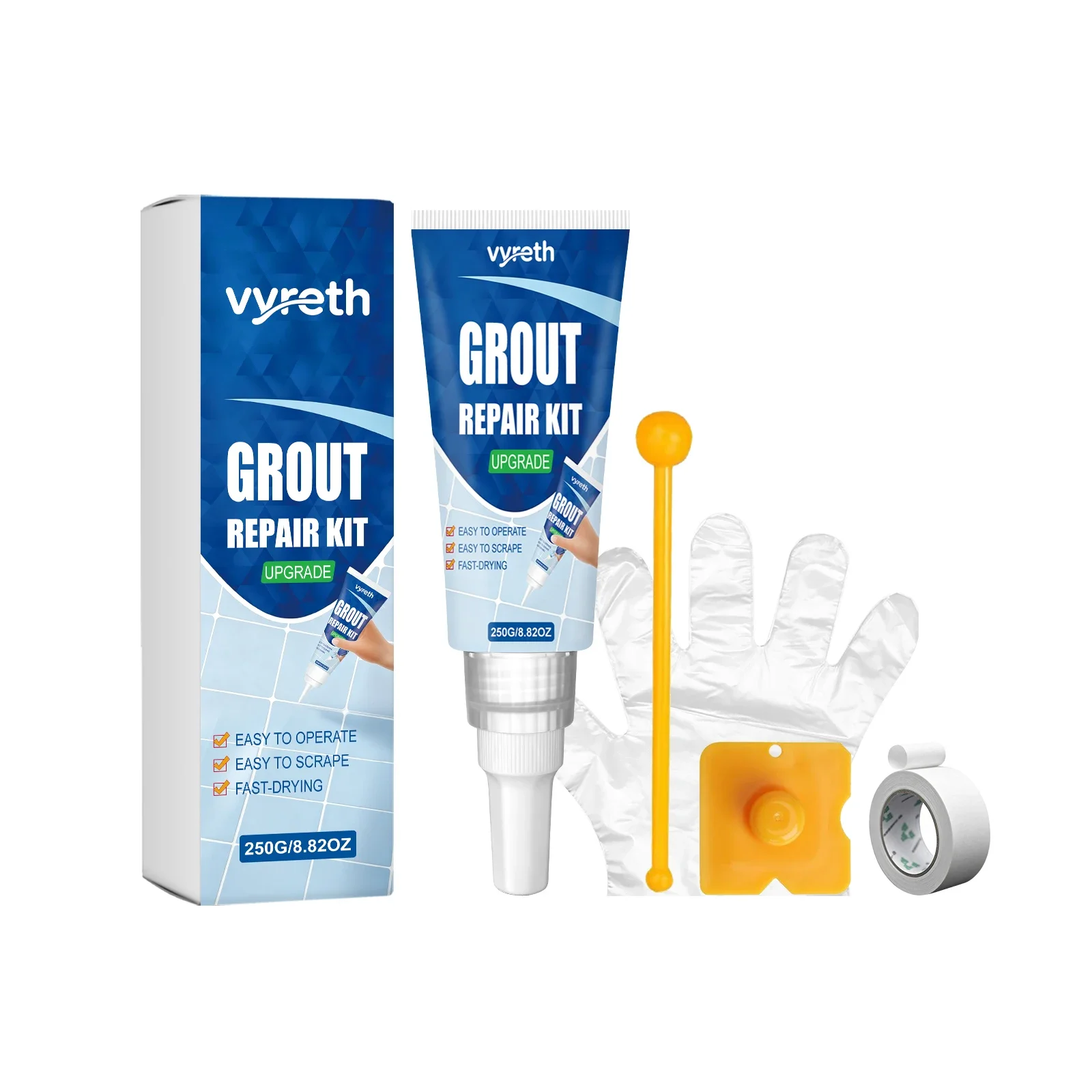 Vyreth tile beauty sealant, filling and sealing, waterproof and impermeable, fast curing, suitable for kitchen and bathroom moisture beauty sealant