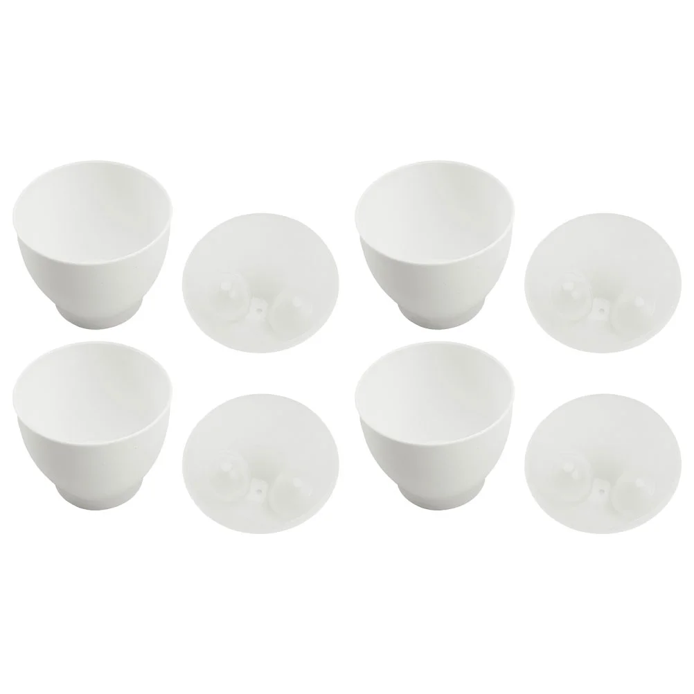 4 Pcs Steamed Egg Cup Cooking Tool Oven Maker Kitchen Gadget Microwave Ovens Cooker Micro-wave