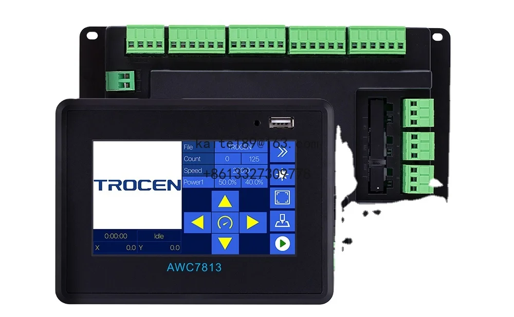AWC7813 System sterowania laserem Co2 do maszyn do grawerowania i cięcia laserem Co2