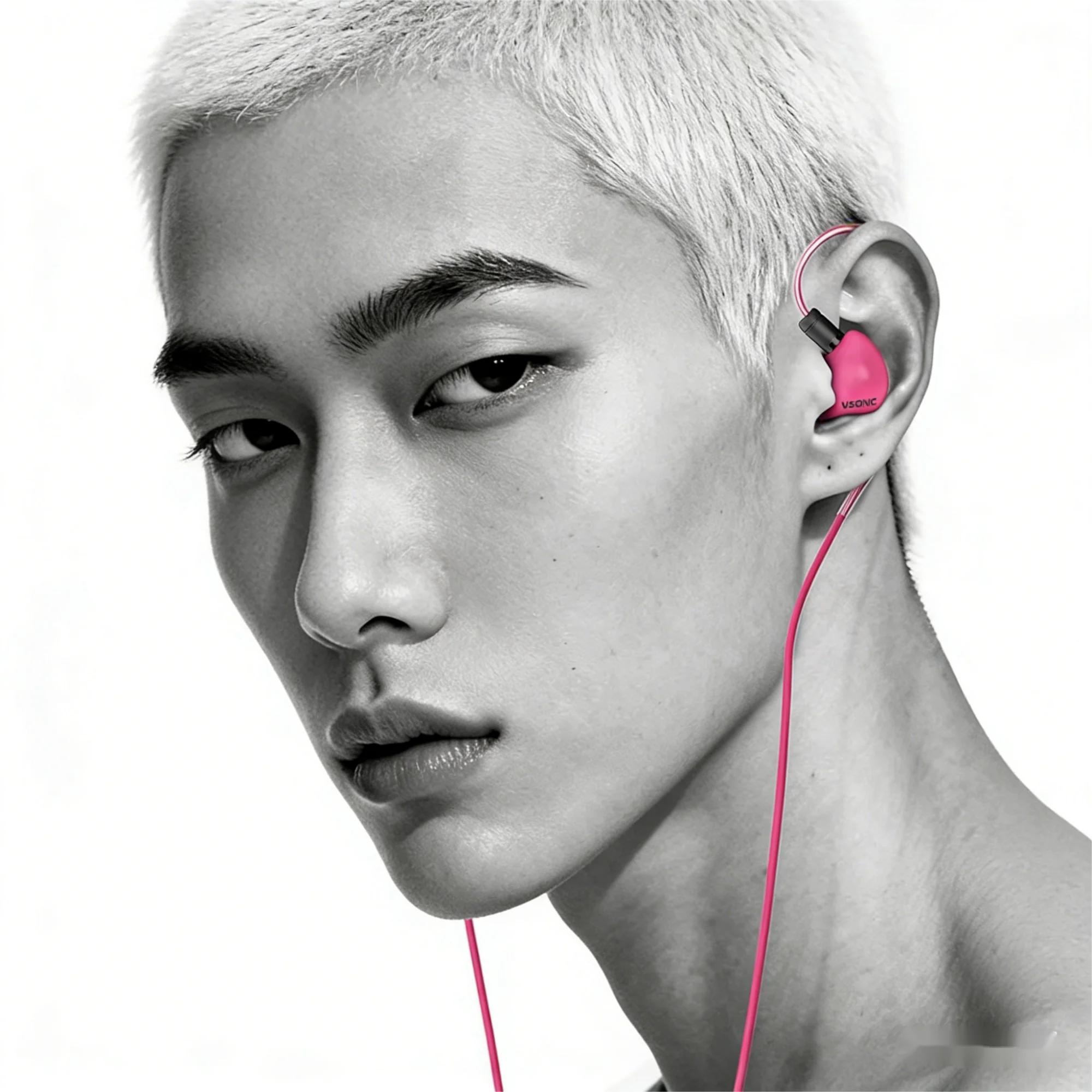 

VSONIC Iceberg Color 80Ω IEMs HFI Wired in-ear Headphones 11mm CCAW Dynamic Driver Crystal-Reinforced Film Monitor Earphones