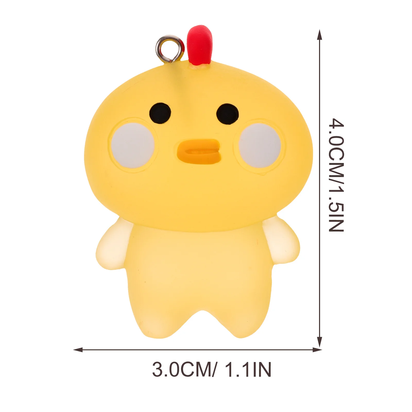 

2Pcs Fish Tank Floating Chicken Decors Delicate Craftsmanship Long Time Use Aquarium Accessories Fish Tank Floating Decorations