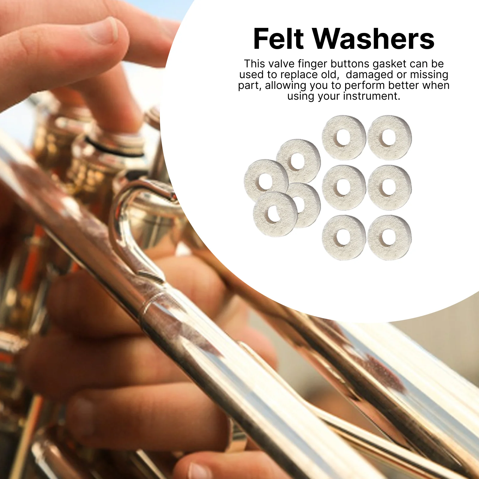 Euphonium Tuba Finger Buttons - Musical Instrument Repair Shop review and price