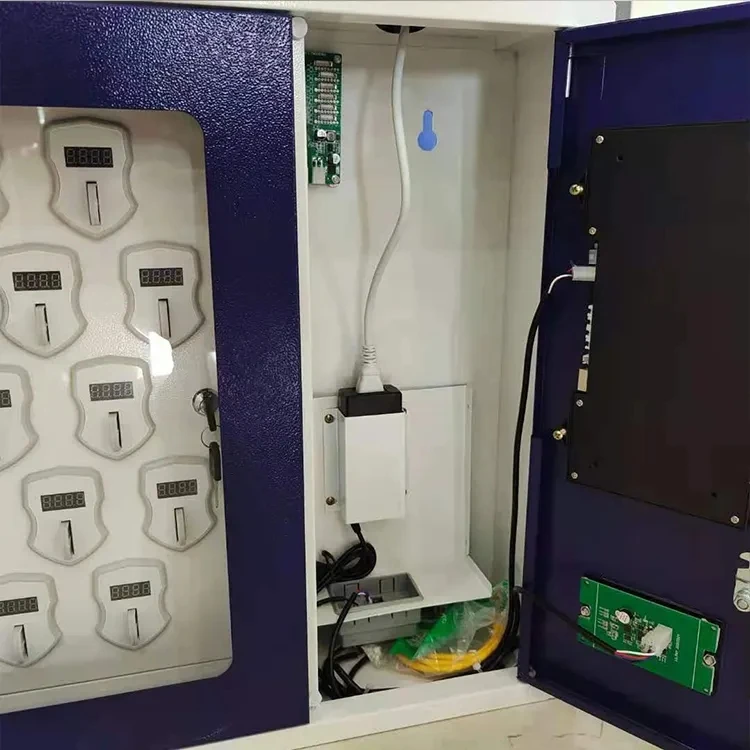 Wall Mounted Automotive Electronic Assembled Fleet Key Management System with Manual Door Closure