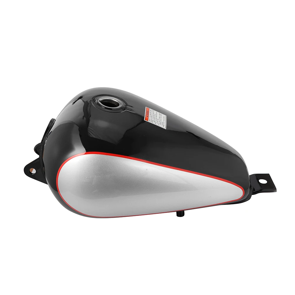 3.4 Gallons Retro Motorcycle Gas Tank Vintage Fuel Tank Black For Honda CMX 250 CMX250 Rebel 1985-2016 Motorbike Accessories