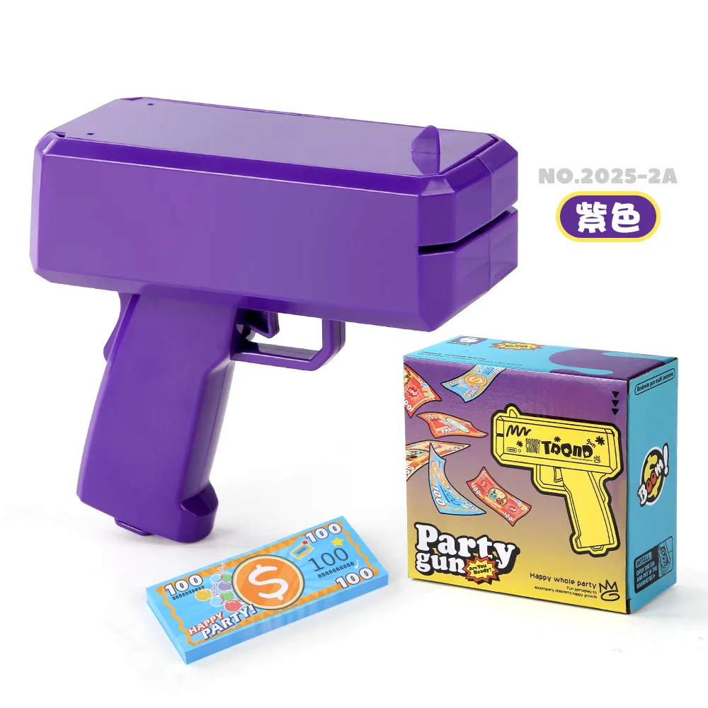 ألعاب لعبة مسدس النقود الذهبية ، مسدس الأوراق النقدية ، مسدس مضحك ، ألعاب الحفلات ، الزفاف ، مسدس النقود الذهبي ، لعبة الاحتفال