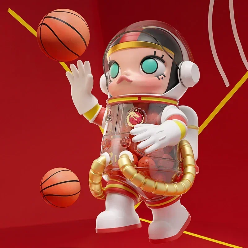 Mega Space Molly 400% Series Action Figure China Women'S National Basketball Team Collection Model Room Decor Toys Surprise Gift